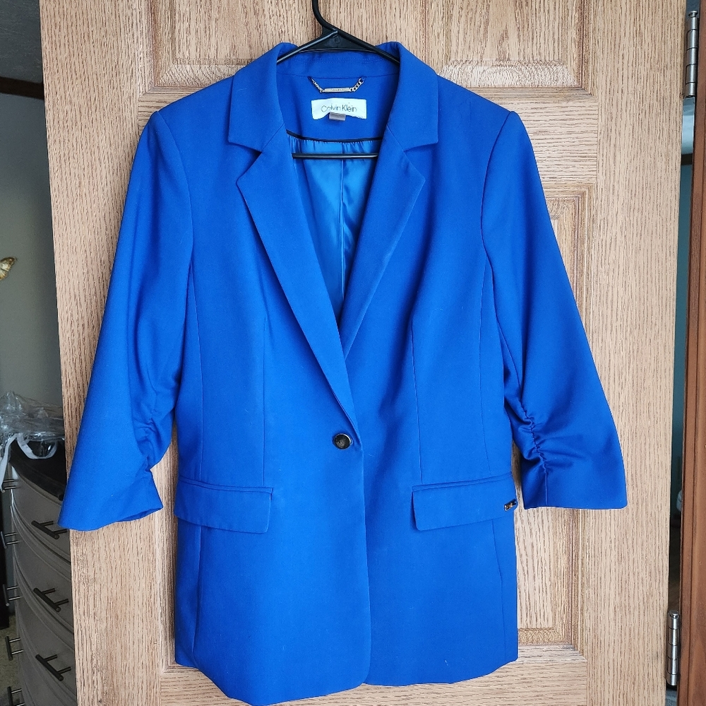 Vintage blue blazer